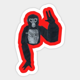 Gorilla Tag OG Monke Lowkey VR Gaming Gear Sticker